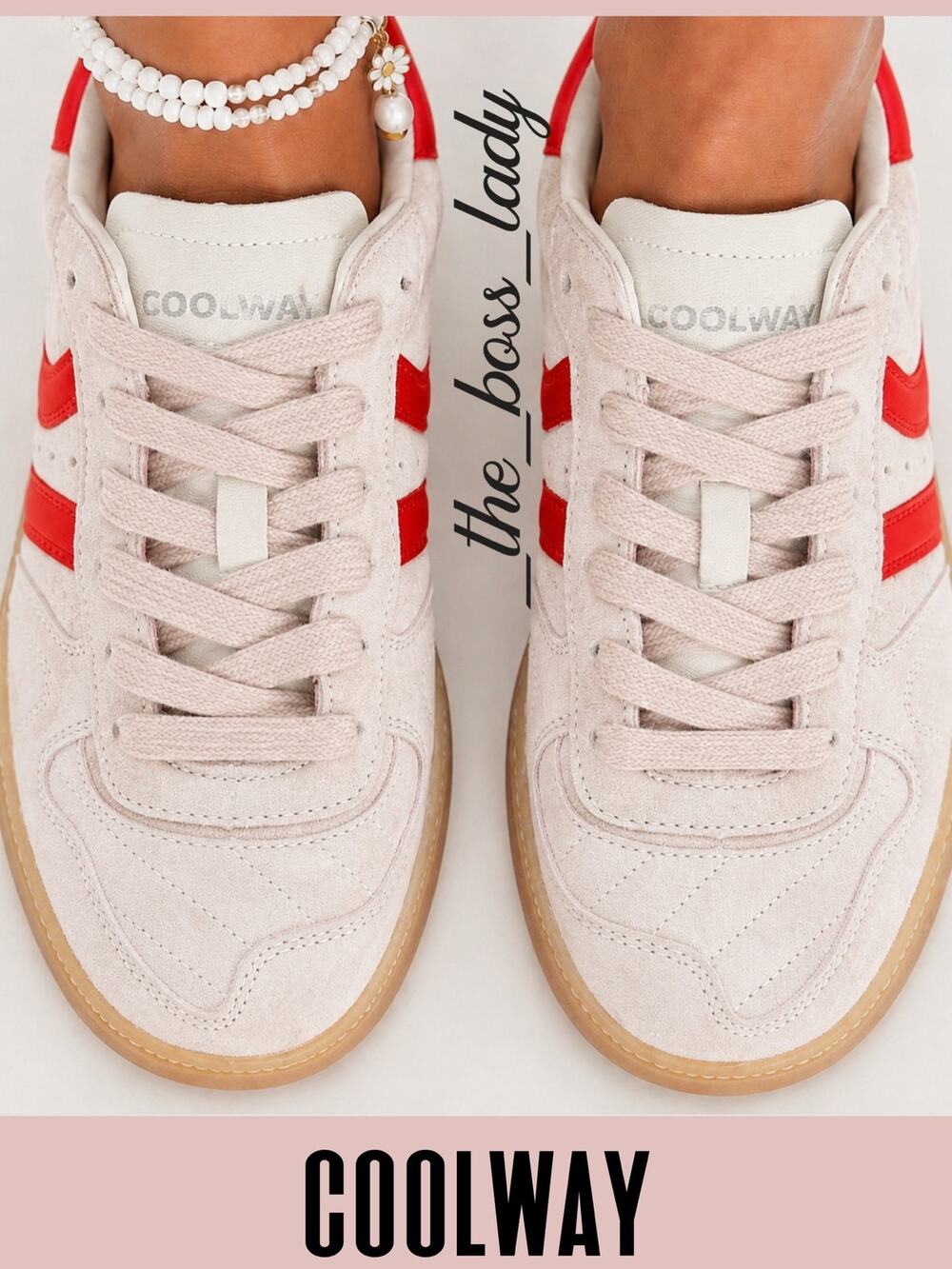 Coolway x Free People Goal sneakers low top leather shoes casual trainers boho